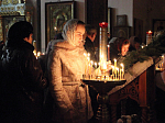 Навечерие Рождества Христова молитвенно встретили в Каменке
