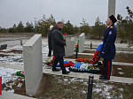 В Верхнемамонском районе священник посетил торжественное мероприятие в рамках празднования 83-й годовщины наступательной операции «Малый Сатурн»