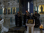 В канун Великой Субботы епископ Дионисий совершил утреню с чином погребения в Свято-Ильинском кафедральном соборе города Россоши
