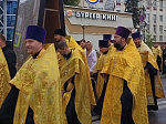 В общегородском крестном ходе в Воронеже участвовали священнослужители и прихожане Каменского благочиния