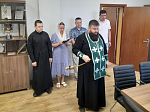 Освящение нового производства совершил благочинный Каменского церковного округа