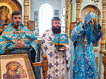 В поселок Каменка прибыл чтимый образ Божией Матери «Спорительница хлебов»