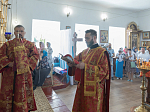 Епископ Россошанский и Острогожский Дионисий совершил Божественную литургию в Казанском храме с. Коротояк (Покровка) Острогожского района
