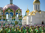 В день памяти преподобного Сергия Радонежского епископ Дионисий сослужил Предстоятелю Русской Православной Церкви за Литургией в Троице-Сергиевой лавре