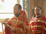 В Неделю 6-ю по Пасхе Преосвященнейший епископ Дионисий совершил Божественную литургию в Покровском храме с. Осиковка