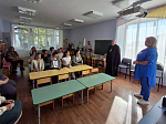 В детском саду «Солнышко» состоялось родительское собрание с участием благочинного Репьевского церковного округа