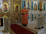 Глава Россошанской епархии возглавил служение Божественной литургии в Свято-Ильинском кафедральном соборе города Россоши
