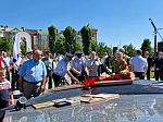 Настоятель храма Рождества Пресвятой Богородицы города Россошь принял участие в митинге и возложении 