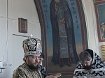 В среду 3-й седмицы Великого поста епископ Дионисий совершил Литургию Преждеосвященных Даров в храме иконы Божией Матери «Казанская» с. Новотолучеево