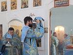Епископ Дионисий совершил Литургию в храме Рождества Богородицы с. Верхний Карабут