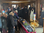 В Воскресенском Белогорском монастыре совершили чин монашеского отпевания над монахом Спиридоном (Сидоренко)