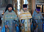 Епископ Россошанский и Острогожский Дионисий сослужил Преосвященным Архипастырям в Знаменском кафедральном соборе города Борисоглебска