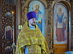 Преосвященнейший Гавриил, епископ Соликамский и Чусовской, совершил Божественную литургию в храме Покрова Пресвятой Богородицы города Павловска