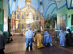Жители села Солдатское собрались в храме, чтобы помолиться перед чудотворным образом иконы Божией Матери «Оршанская»