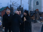 Правящий Архиерей возглавил торжественное богослужение в Тихоновском соборном храме города Острогожска и освятил новонаписанные фрески