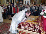  Божественная литургия в храме св. мч. Иоанна Воина г. Богучар