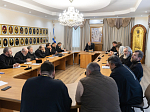 Секретарь Россошанского епархиального управления иерей Иаков Калинин принял участие в совещании по итогам проведения общегородского крестного хода