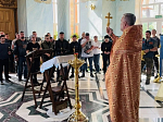 Клирик Россошанского благочиния благословил начало мотосезона