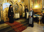 Преосвященнейший епископ Андрей совершил Всенощное бдение в Болгарском Софийском храме