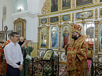Правящий Архиерей возглавил престольное торжество храма во имя святого мученика Иоанна Воина города Богучара