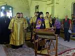 В праздник Крещения Руси Правящий Архиерей совершил Литургию в храме Покрова Пресвятой Богородицы села Ливенка Павловского благочиния