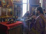 В Неделю Торжества Православия Правящий Архиерей совершил Божественную литургию в Свято-Ильинском кафедральном соборе города Россошь