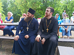 В Белогорском мужском монастыре состоялся епархиальный семейный полевой сбор «Белогорье»