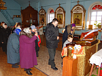 Икона с мощами посетила Терновое