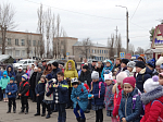 Открытие сквера в Петропавловке