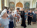 В город Богучар прибыл ковчег с частицей мощей священномученика Петра (Зверева), архиепископа Воронежского и Задонского