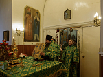 Преосвященнейший Дионисий, епископ Россошанский и Острогожский, возглавил торжества в честь 150-летия храма-колокольни Александра Невского города Россошь
