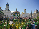 В день памяти преподобного Сергия Радонежского епископ Дионисий сослужил Предстоятелю Русской Православной Церкви за Литургией в Троице-Сергиевой лавре