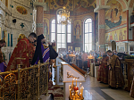 Преосвященнейший Дионисий, епископ Россошанский и Острогожский, возглавил торжества в честь 20-летия Свято-Ильинского кафедрального собора г. Россошь
