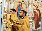 В день престольного праздника митрополит Воронежский и Лискинский Сергий посетил Всесвятский храм г. Воронежа