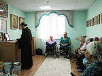 Поздравление с праздником Крещения Господня в Кантемировском доме престарелых