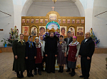 Рождественский молебен в с. Мамоновка