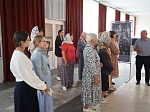 Историческая выставка, посвященная памяти Патриарха Тихона, посетила Верхнемамонский район