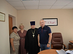 Благочинный Калачеевского церковного округа встретился с помощником депутата Государственной Думы по вопросу строительства храма в поселке Пригородный