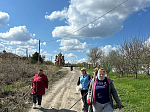 В селе Новая Калитва провели экологический субботник 