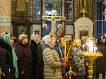 Накануне гражданского Новолетия Глава Россошанской епархии совершил молебен в Свято-Ильинском соборе