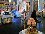 В Тихоновском соборном храме города Острогожска молитвенно отметили праздник Богоявления