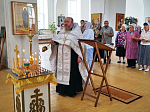 Панихида в Свято-Митрофановском храме села Верхний Мамон по погибшим после ракетной атаки в Воронеже