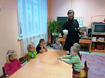 Настоятель Никольского храма с. Бабка посетил сельский детский сад