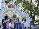 Паломническая группа из Богучарского благочиния посетила святы места Воронежской области