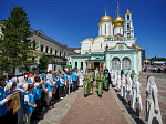 В день памяти преподобного Сергия Радонежского епископ Дионисий сослужил Предстоятелю Русской Православной Церкви за Литургией в Троице-Сергиевой лавре