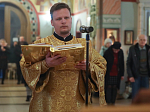 В Неделю 26-ю по Пятидесятнице Преосвященнейший епископ Дионисий совершил Литургию в Ильинском соборе