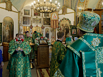 Преосвященнейший Дионисий, епископ Россошанский и Острогожский, возглавил торжества в честь 150-летия храма-колокольни Александра Невского города Россошь