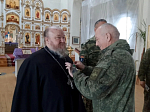Священник в очередной раз передал гуманитарный груз военнослужащим в зону специальной военной операции