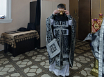 В пятницу второй седмицы Великого поста Архипастырь совершил Литургию Преждеосвященных Даров в храме Великомученика и Победоносца Георгия села Большая Хвощеватка
