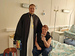 Помощник благочинного по миссионерской работе посетил Ольховатскую районную больницу